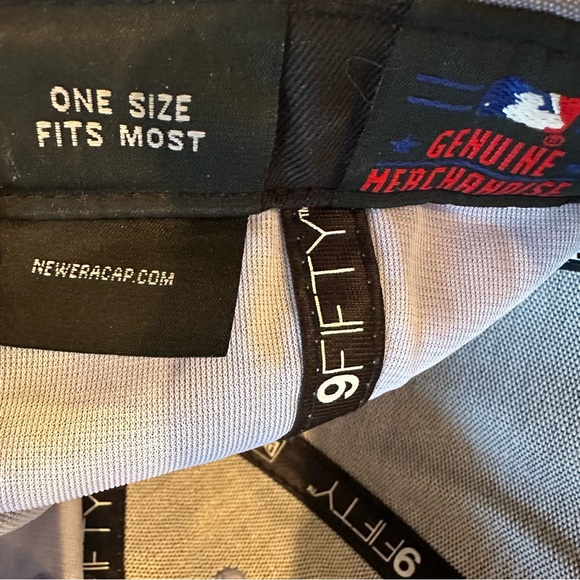 9fifty Tropical Blue Chambray New York Yankees Baseball Cap - Picture 10 of 12